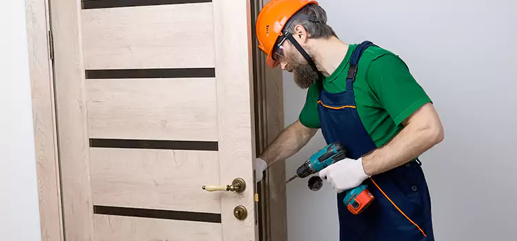 Replace Internal Door Handle with Lock Lorain